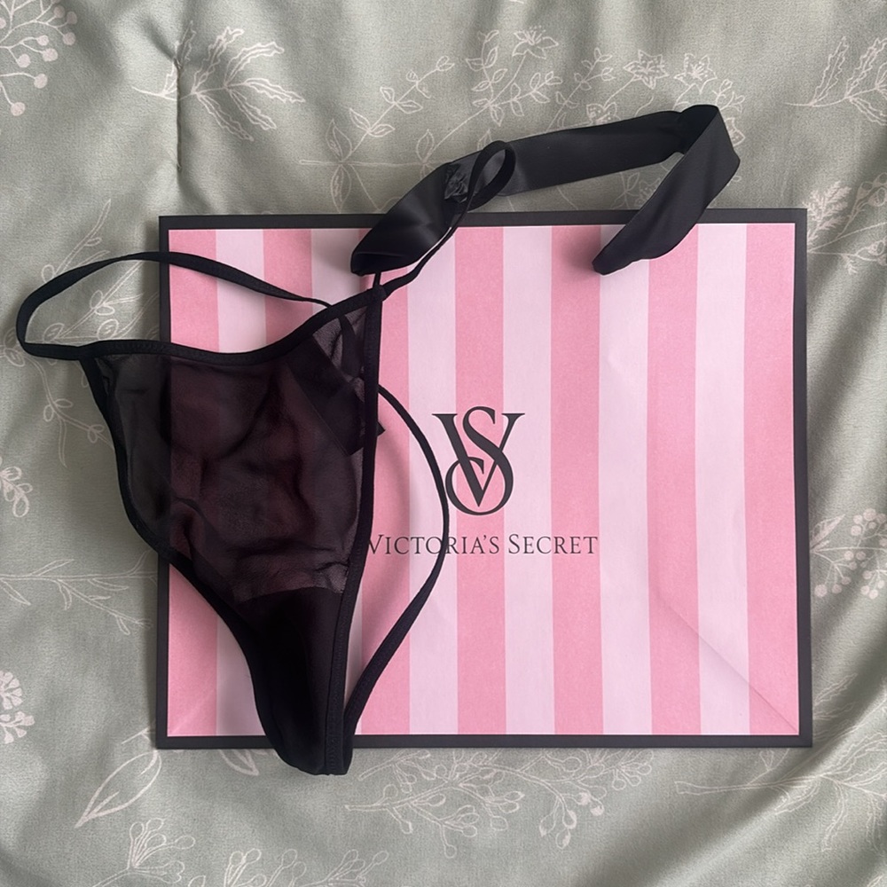 VS Semi-Sheer V String Panty